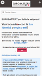 Mobile Screenshot of eurobattery.it