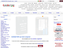 Tablet Screenshot of eurobattery.it